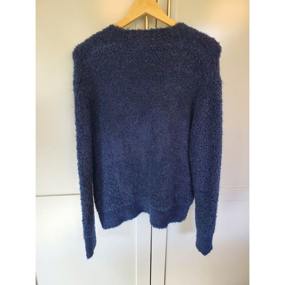 Zara Knit V-neck Wool Blend Sweater - SZ S - Picture 3 of 9